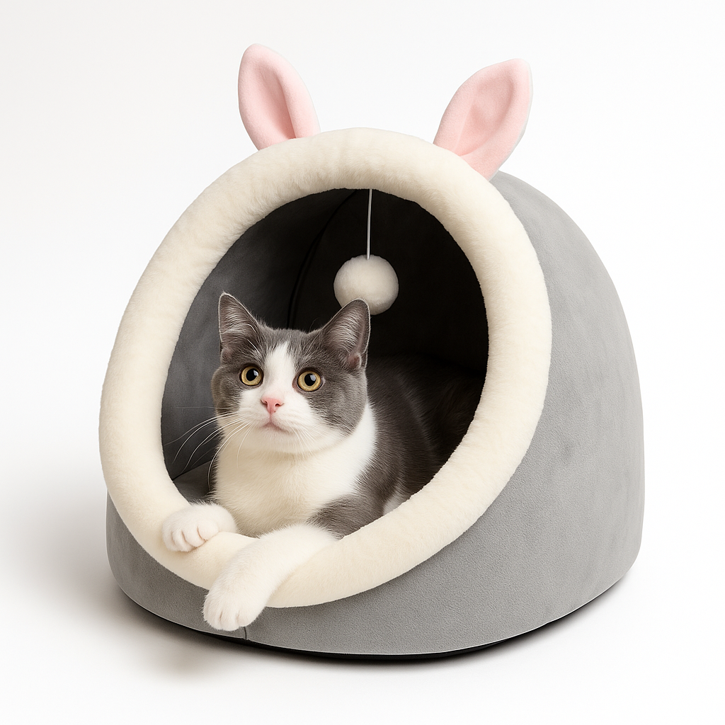 Cute shaped Dog and Cat bed