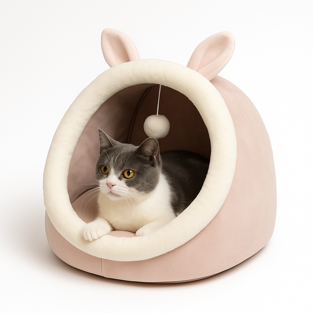 Cute shaped Dog and Cat bed