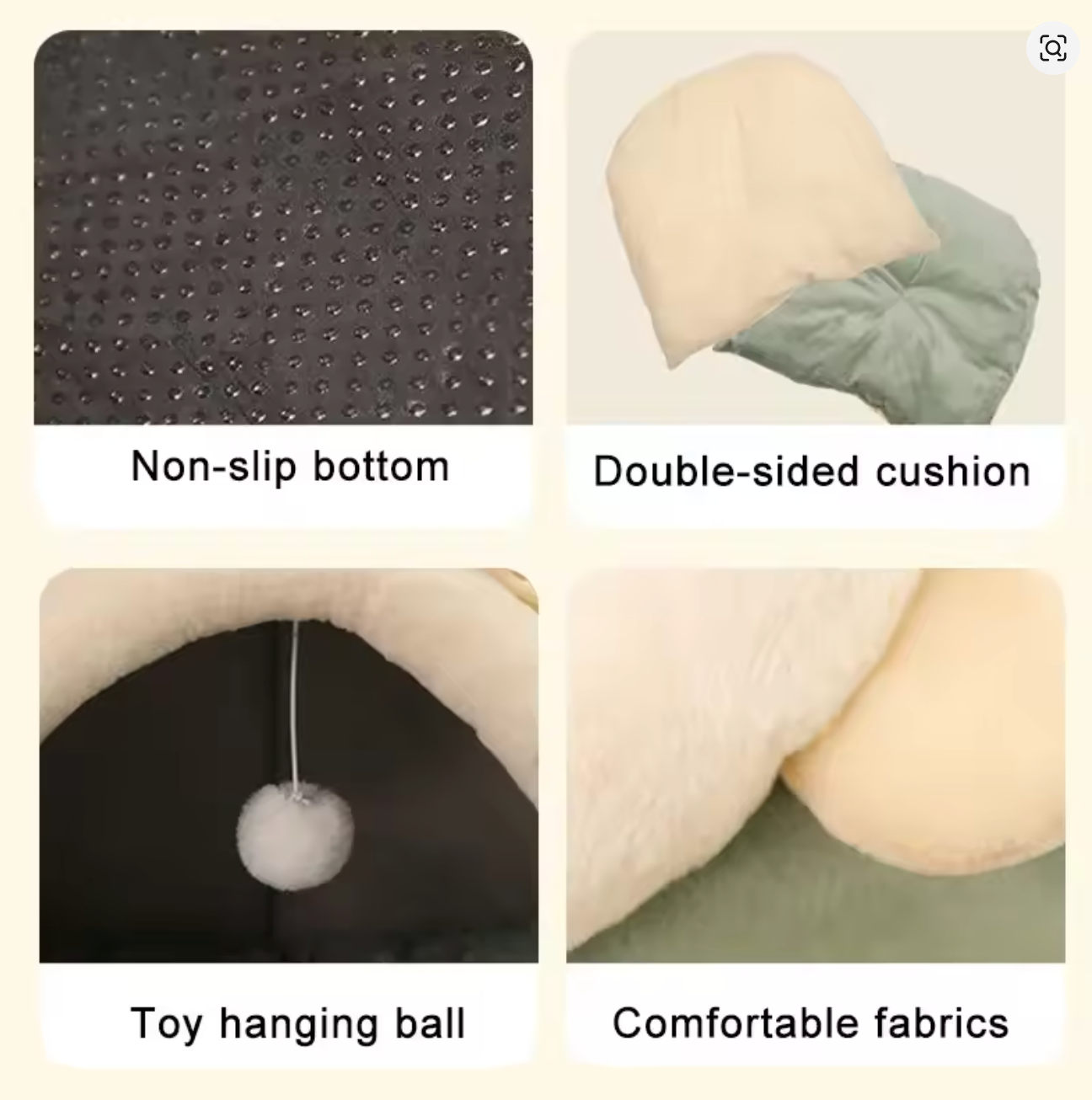 Cute shaped Dog and Cat bed