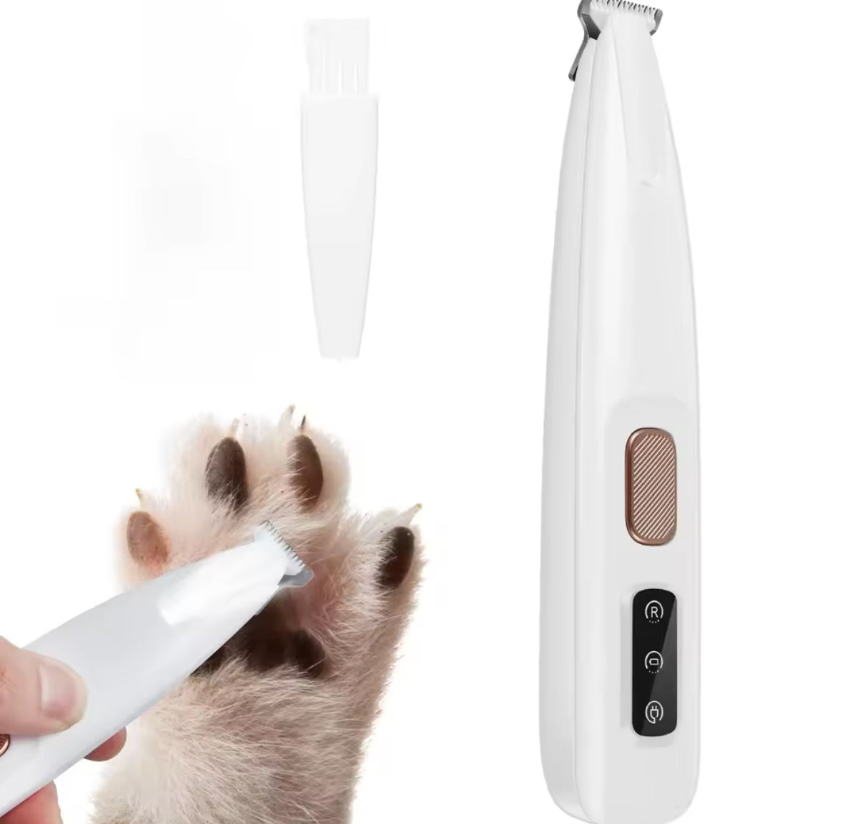 Pet paw trimmer